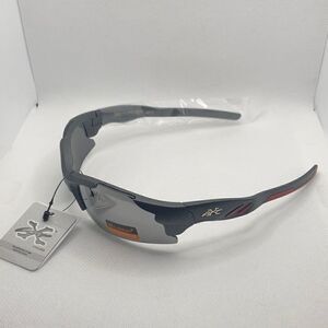 X-Loop Kids Boys Sport Wrap Semi Rimless Mirrored Lens Sunglasses